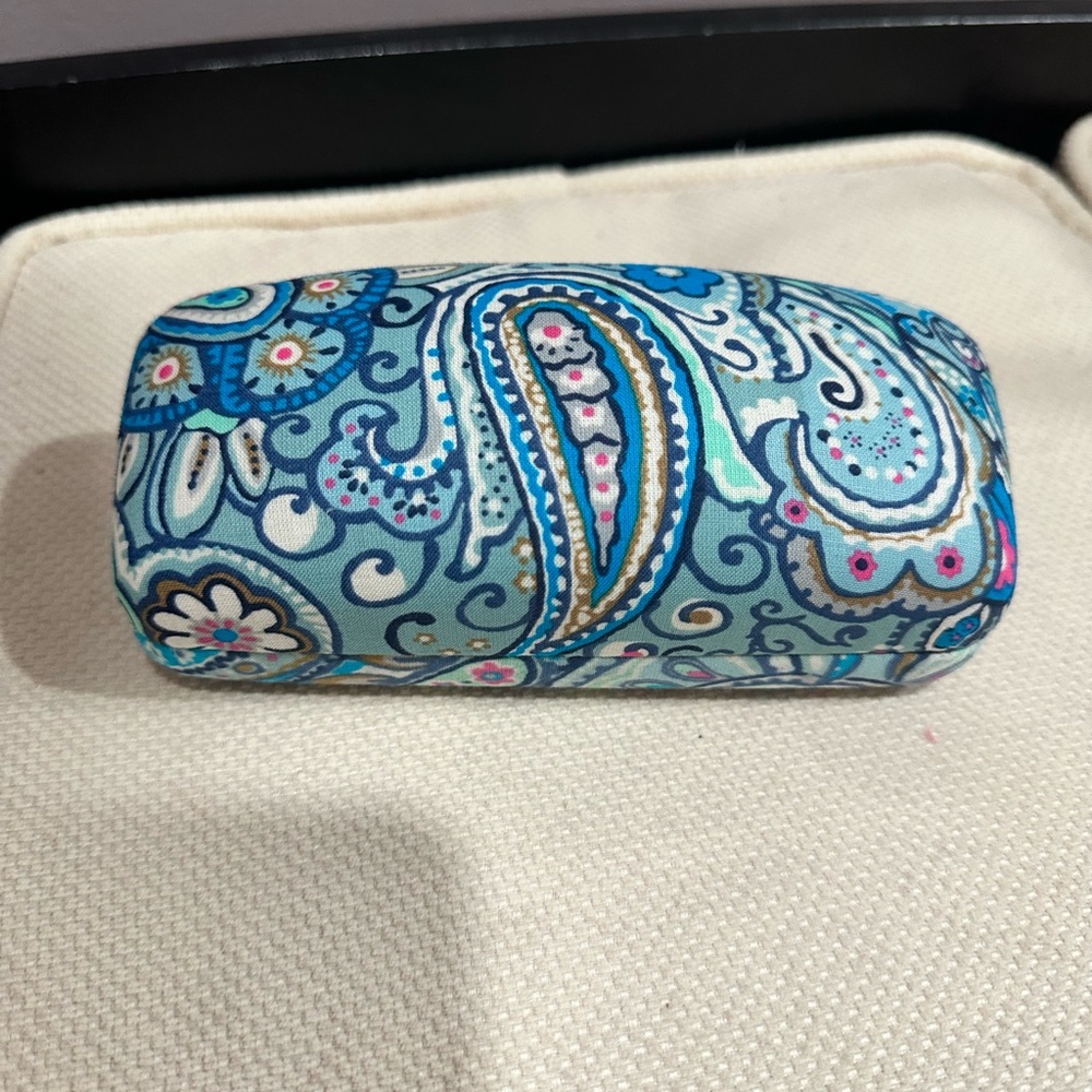New Vera Bradley Multicolor Sunglasses/Eyeglass Hard Case - Picture 2 of 2